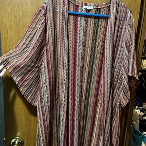 Maurices Vibrant Multicolor Knit Cardigan